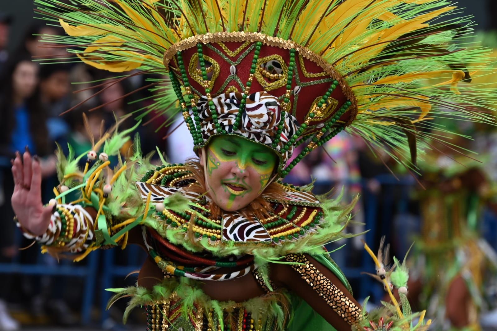 GALERÍA | El desfile infantil del Carnaval de Badajoz, en imágenes