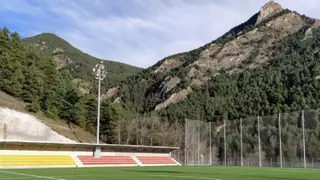 El CD Castellón regresa en pretemporada al volcánico paraíso de La Garrotxa