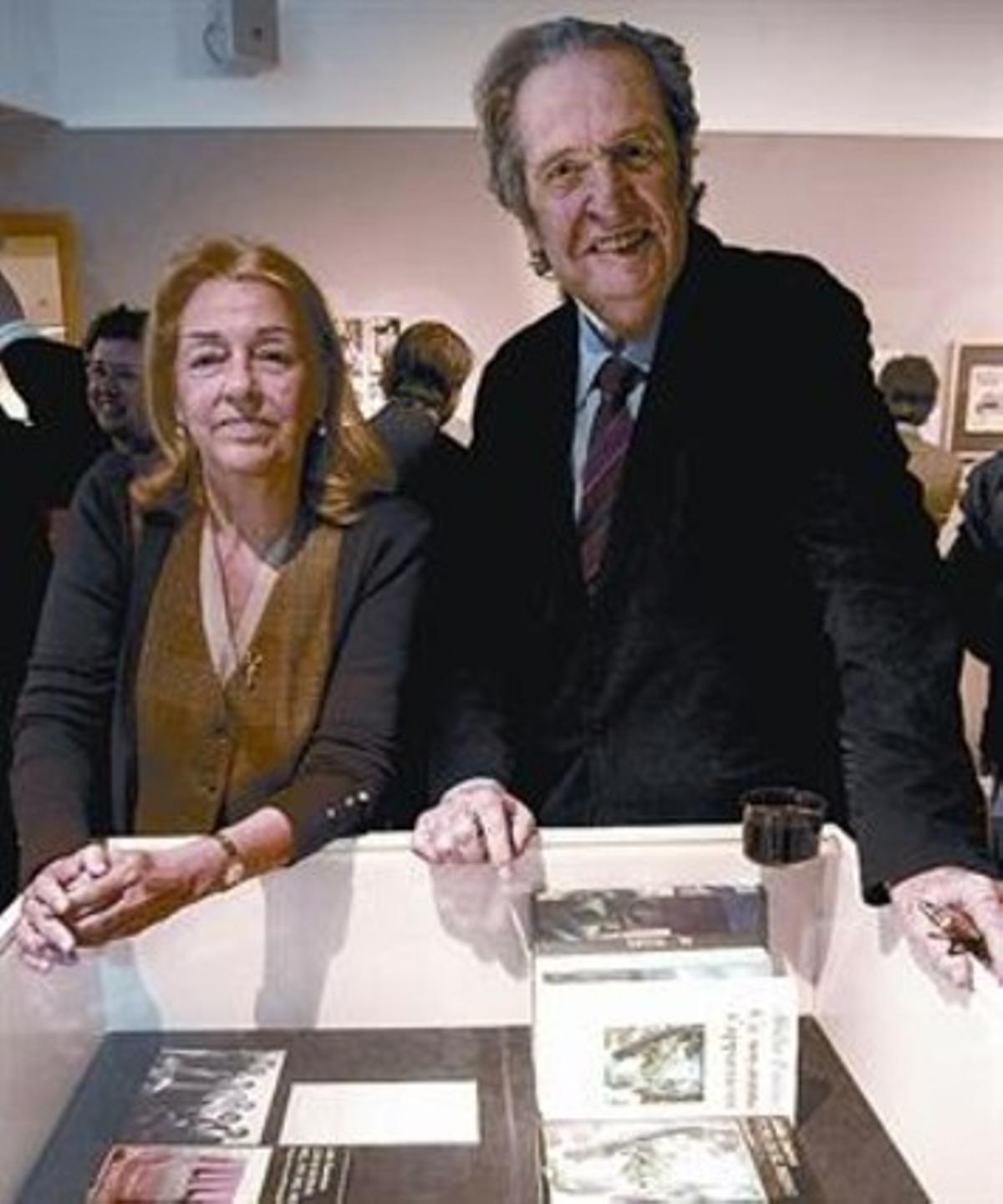 Beatriz de Moura i Antonio López de Lamadrid, el maig passat. Beatriz de Moura i Antonio López de Lamadrid, el maig passat.