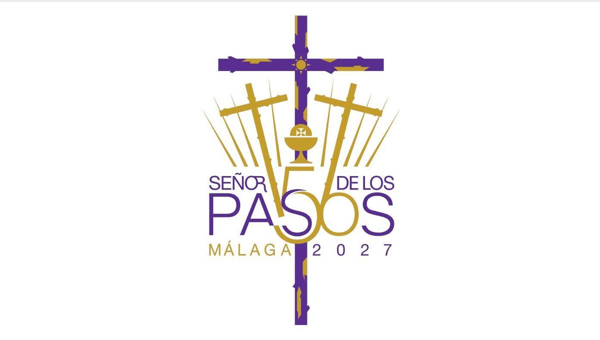 Logotipo aniversario del Señor de los Pasos