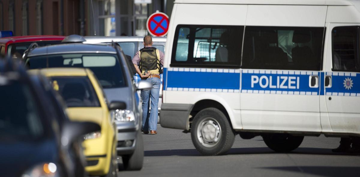 Policía en Alemania.