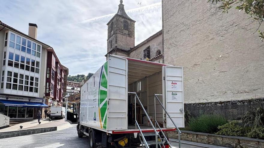 Día de visita del punto limpio móvil en Cangas del Narcea: este mes tendrá una segunda fecha