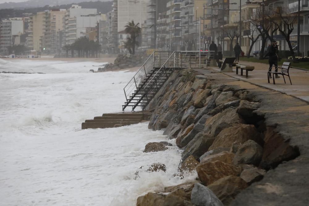 Temporal de vent i aigua a les comarques gironines