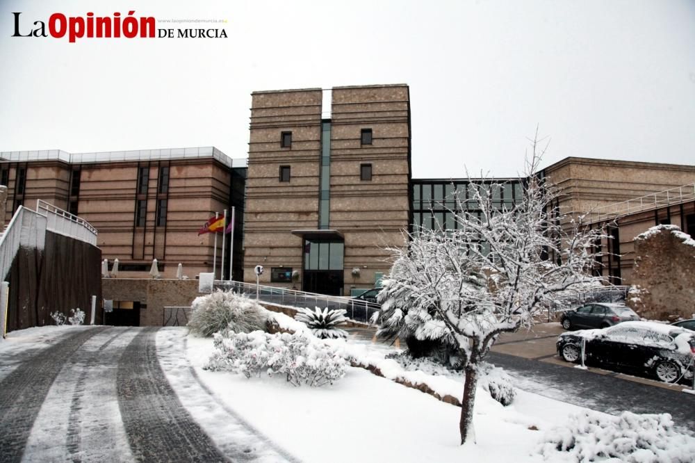 Gran nevada en Lorca