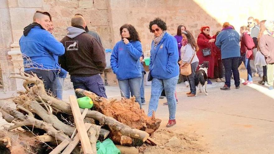 Calles se prepara para celebrar San Antón