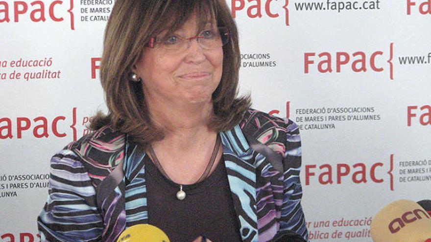 La consellera va assistir a la 23a assemblea general de la Fapac a Lleida.