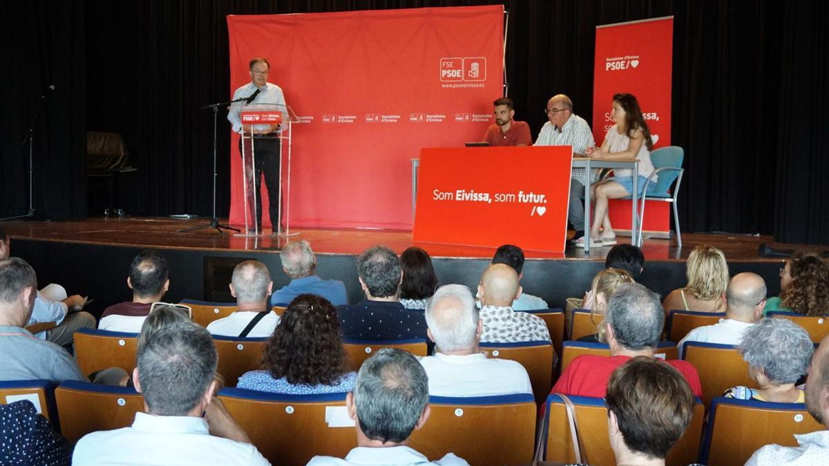 El Comité Insular del partido se celebró ayer en Puig d’en Valls.