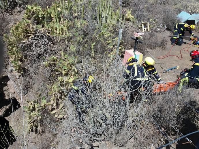 Hallado el cuerpo de un hombre en la Sima de Jinámar