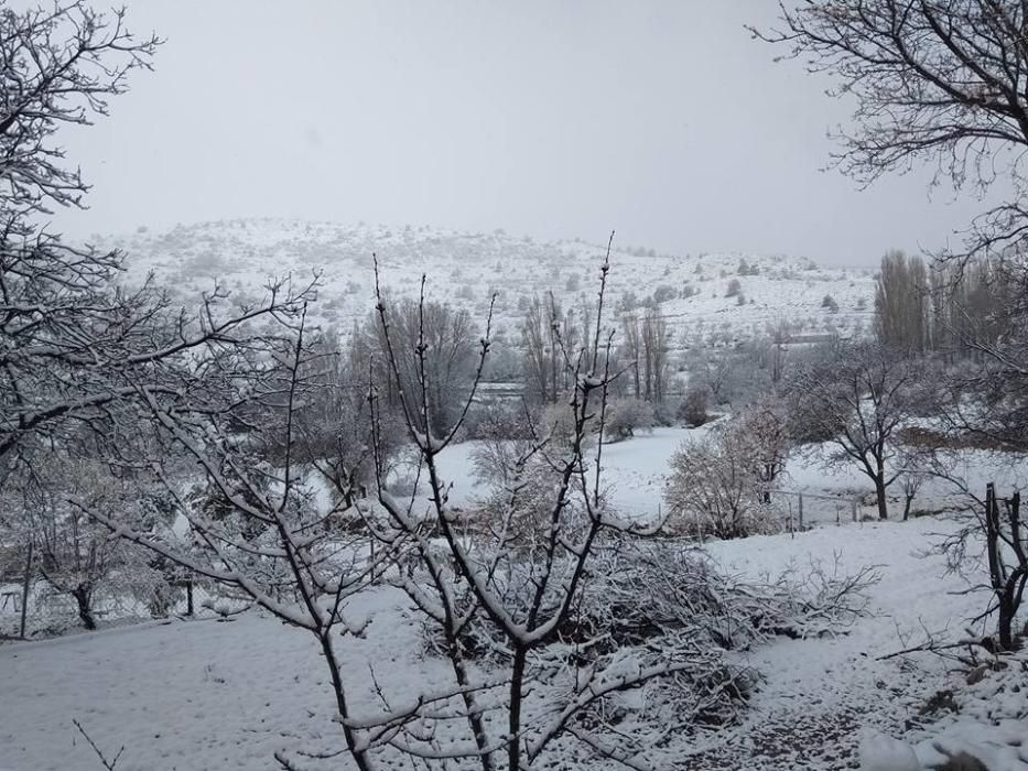 La nieve se deja ver en el Noroeste