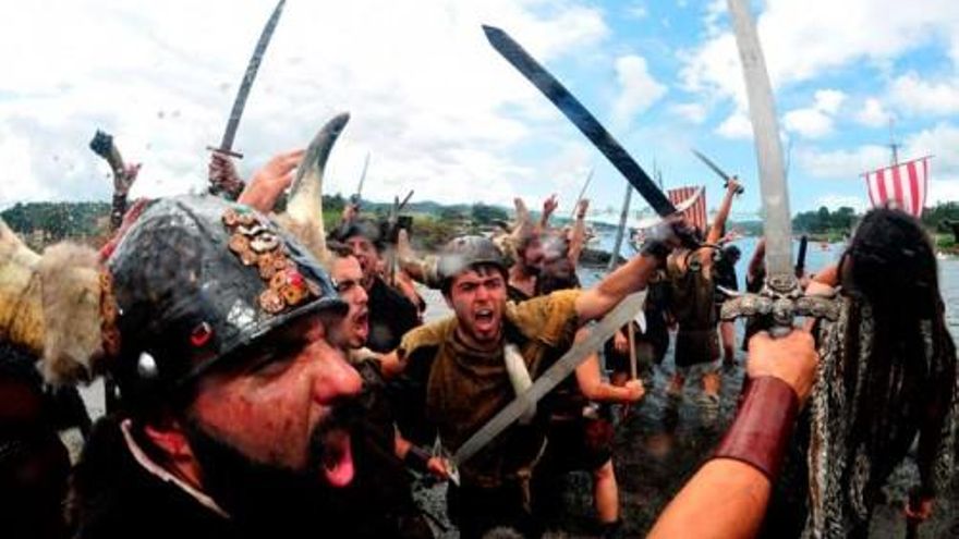 Los vikingos invaden Catoira
