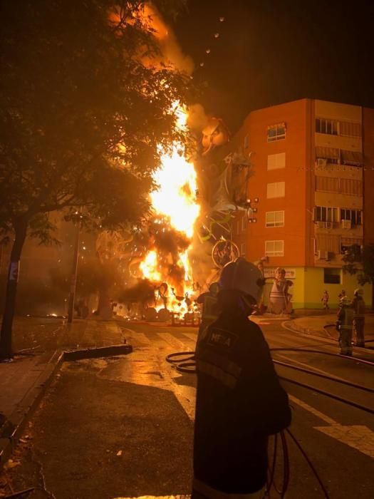 La cremà en La Ceràmica