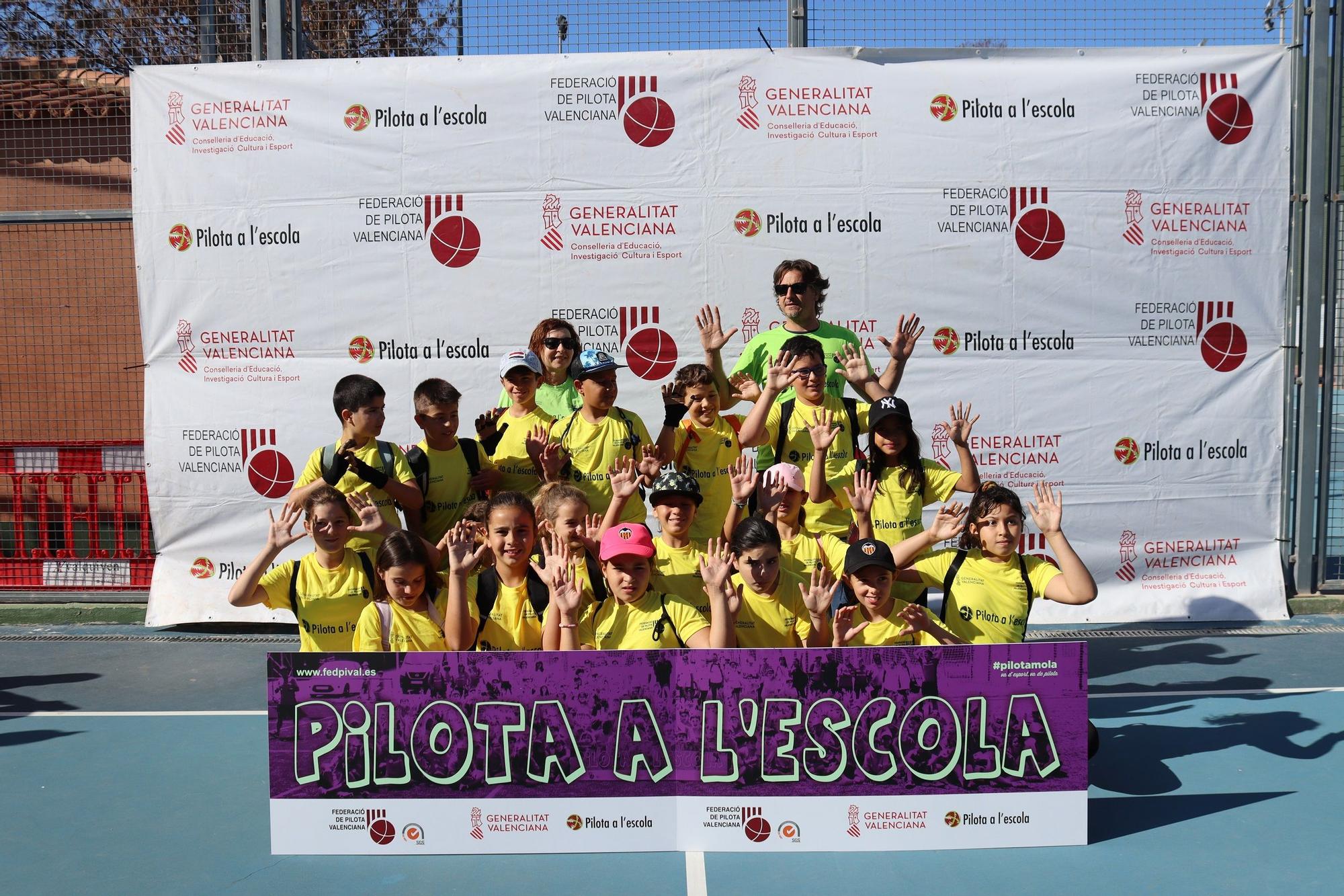 Trobada de Primària de Pilota a l'Escola en Massalfassar