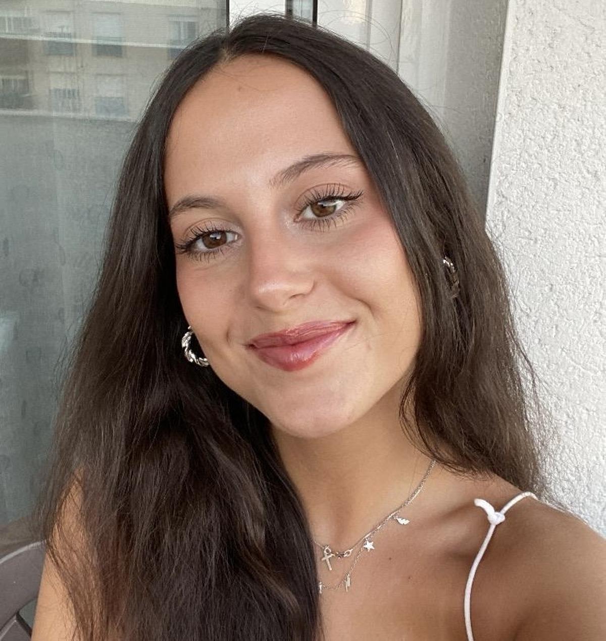 Triana Gil, estudiante de Derecho y Criminología