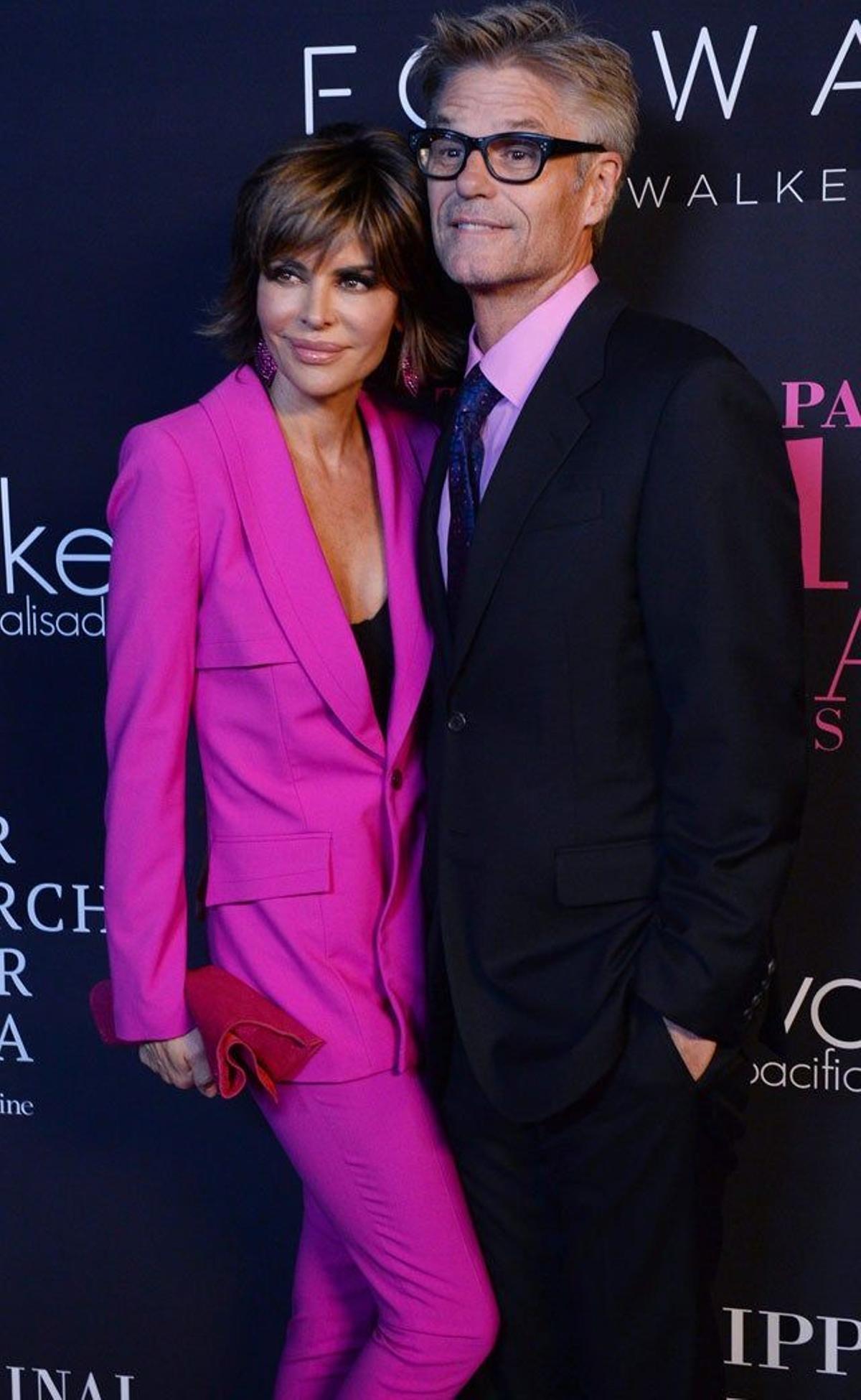 Lisa Rinna y Harry Hamlin