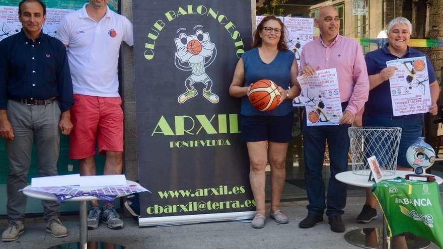 Presentación del torneo, ayer, en la Casa da Luz. // Rafa Vázquez