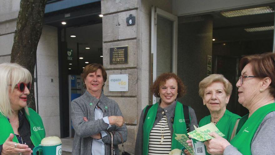 La AECC de Ourense recaudó fondos para investigación