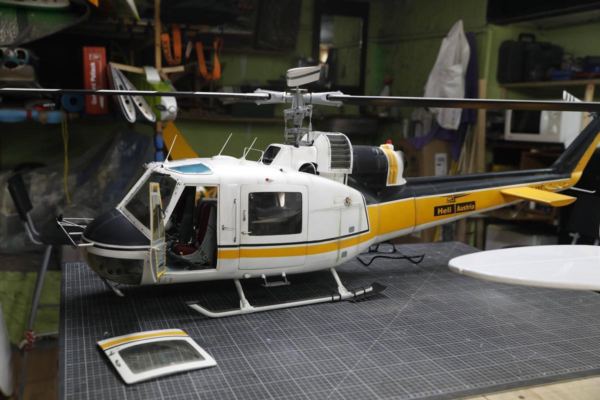 EN IMÁGENES: Arnao, cuna de uno de los últimos clubes de aeromodelismo de Asturias