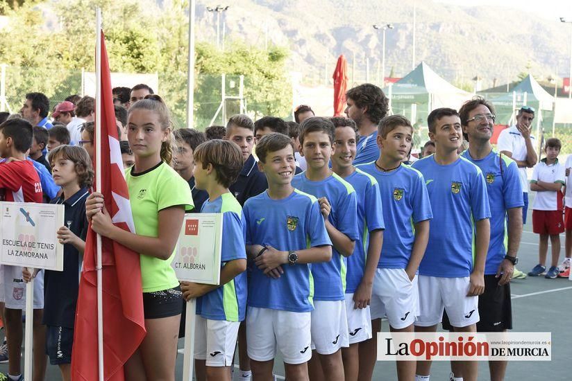 Inauguración del Campeonato Nacional de Tenis Alevín en el Club Cordillera