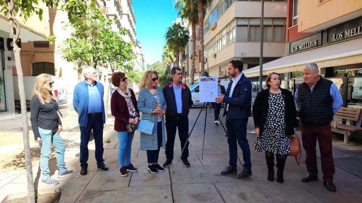 Daniel Pérez, en rueda de prensa en el Soho.