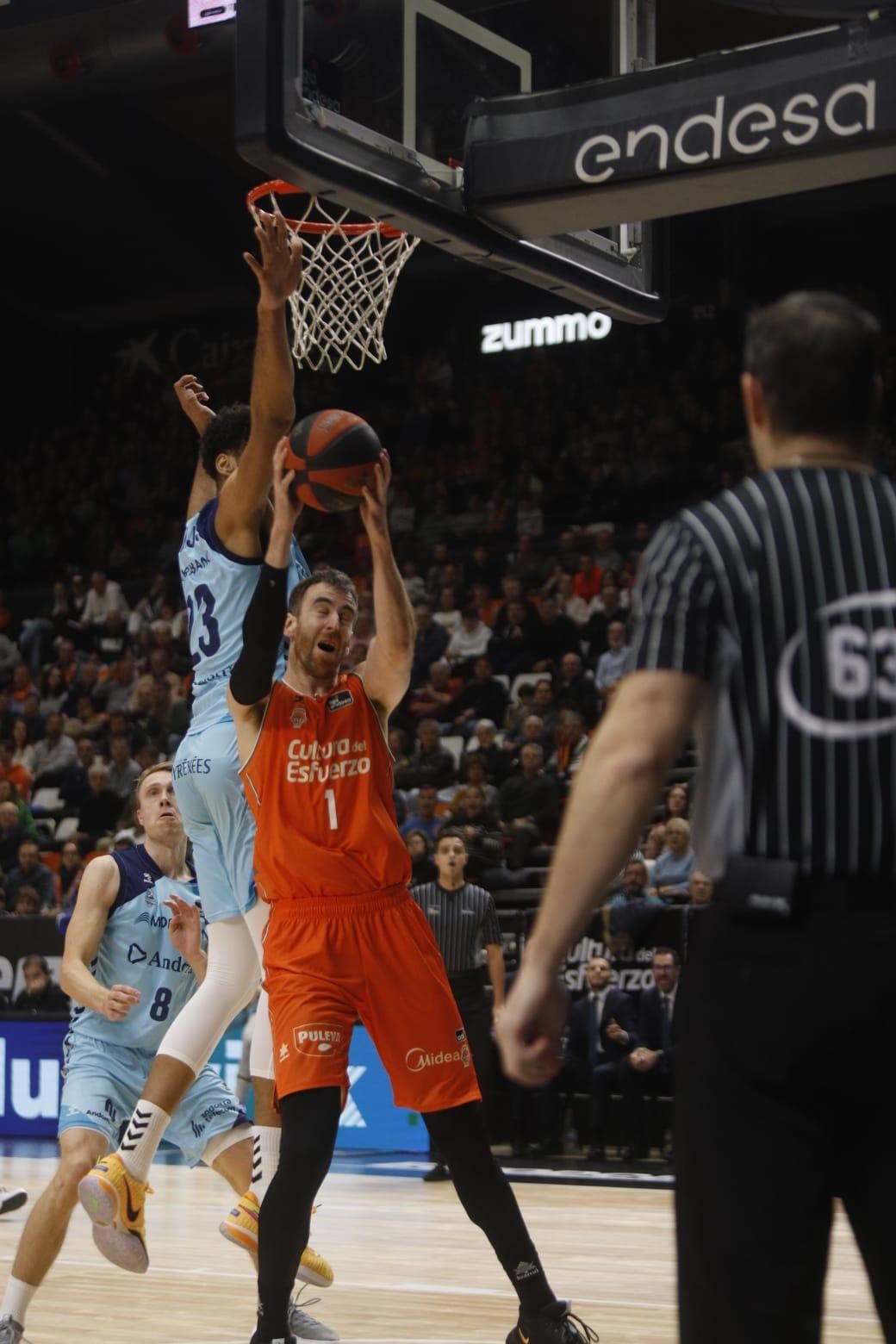 El Valencia Basket - Andorra, en imágenes