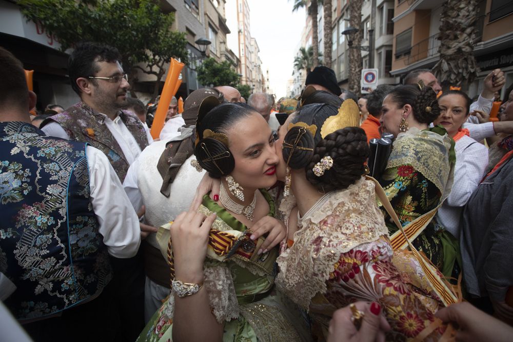 Explosión de júbilo en los premios a las mejores fallas de Sagunt