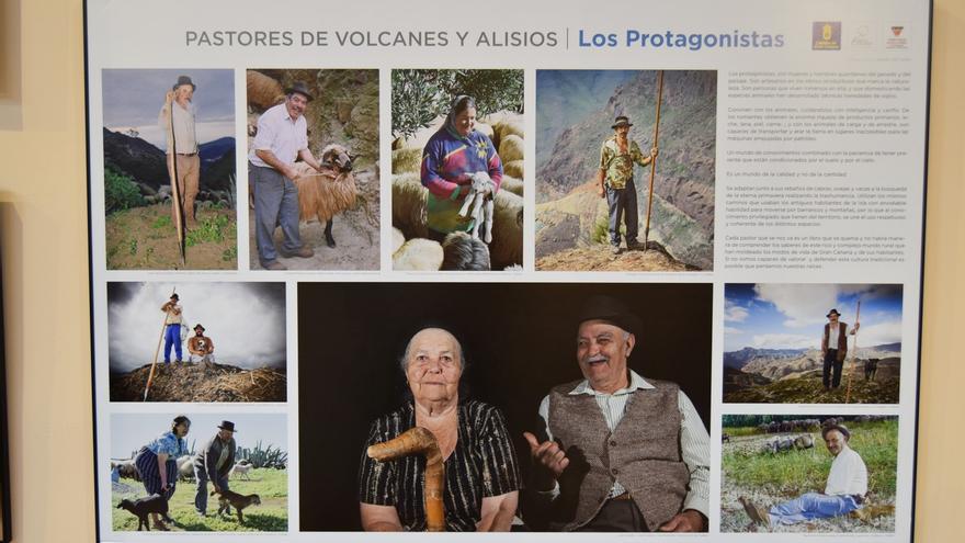 La Sala Sábor acoge la exposición fotográfica &#039;Pastores de volcanes y alisios&#039; en el marco de la XXV Feria del Queso