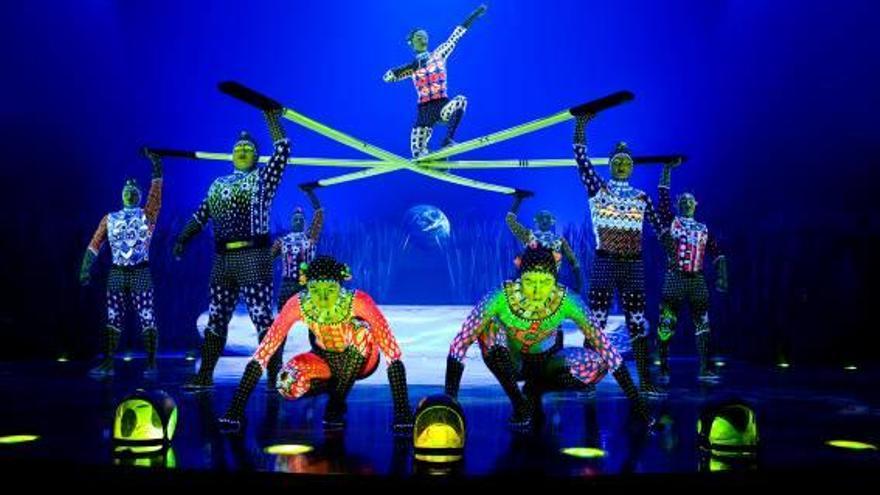 Cirque du Soleil Exposició del procés creatiu