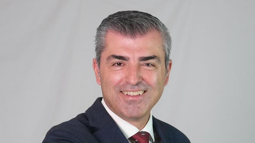 El candidato del PP a la Presidencia del Gobierno de Canarias, Manuel Domínguez, en el foro organizado por El Día.