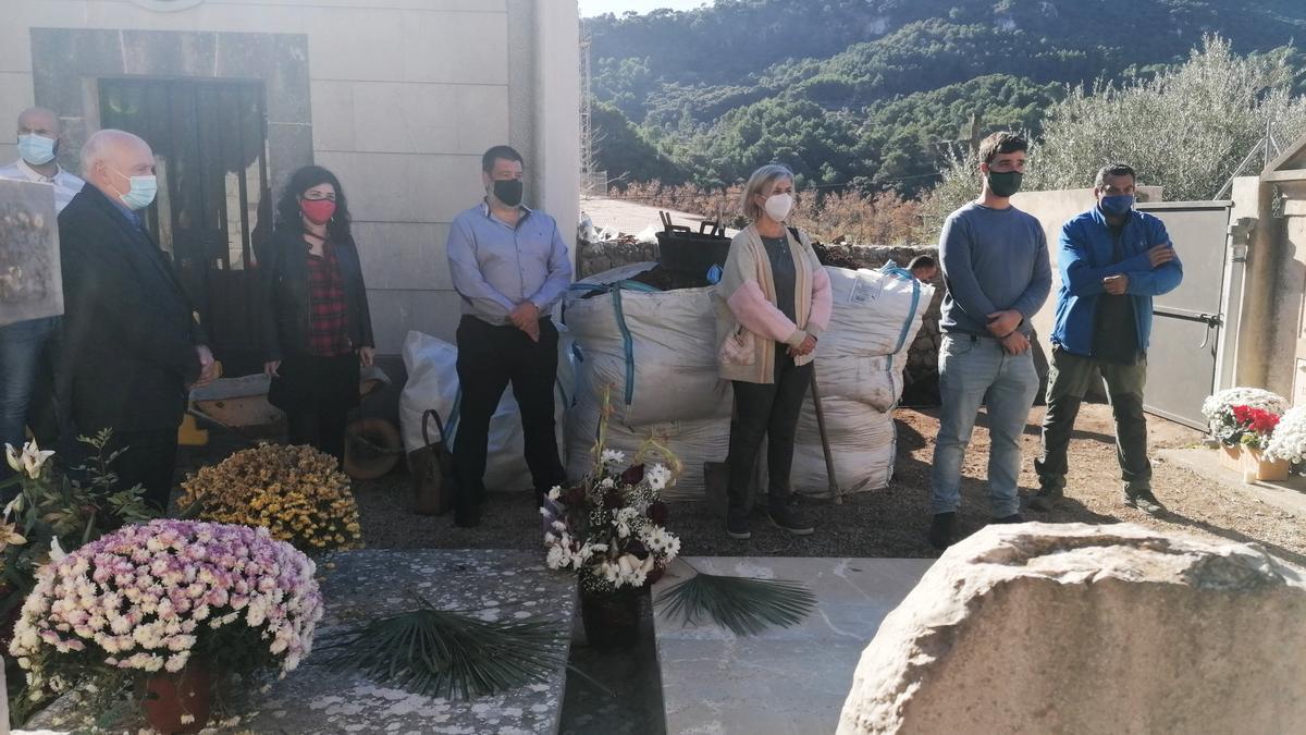 Empieza la excavación en la fosa de la guerra de Valldemossa.