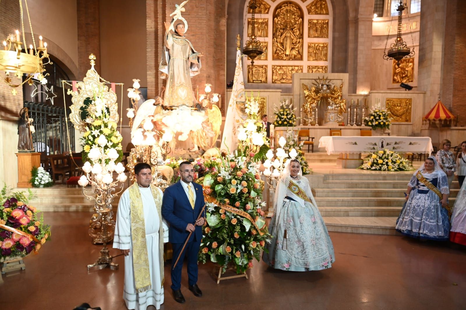 Las imágenes de la ofrenda al patrón de Vila-real, Sant Pasqual, del 2022