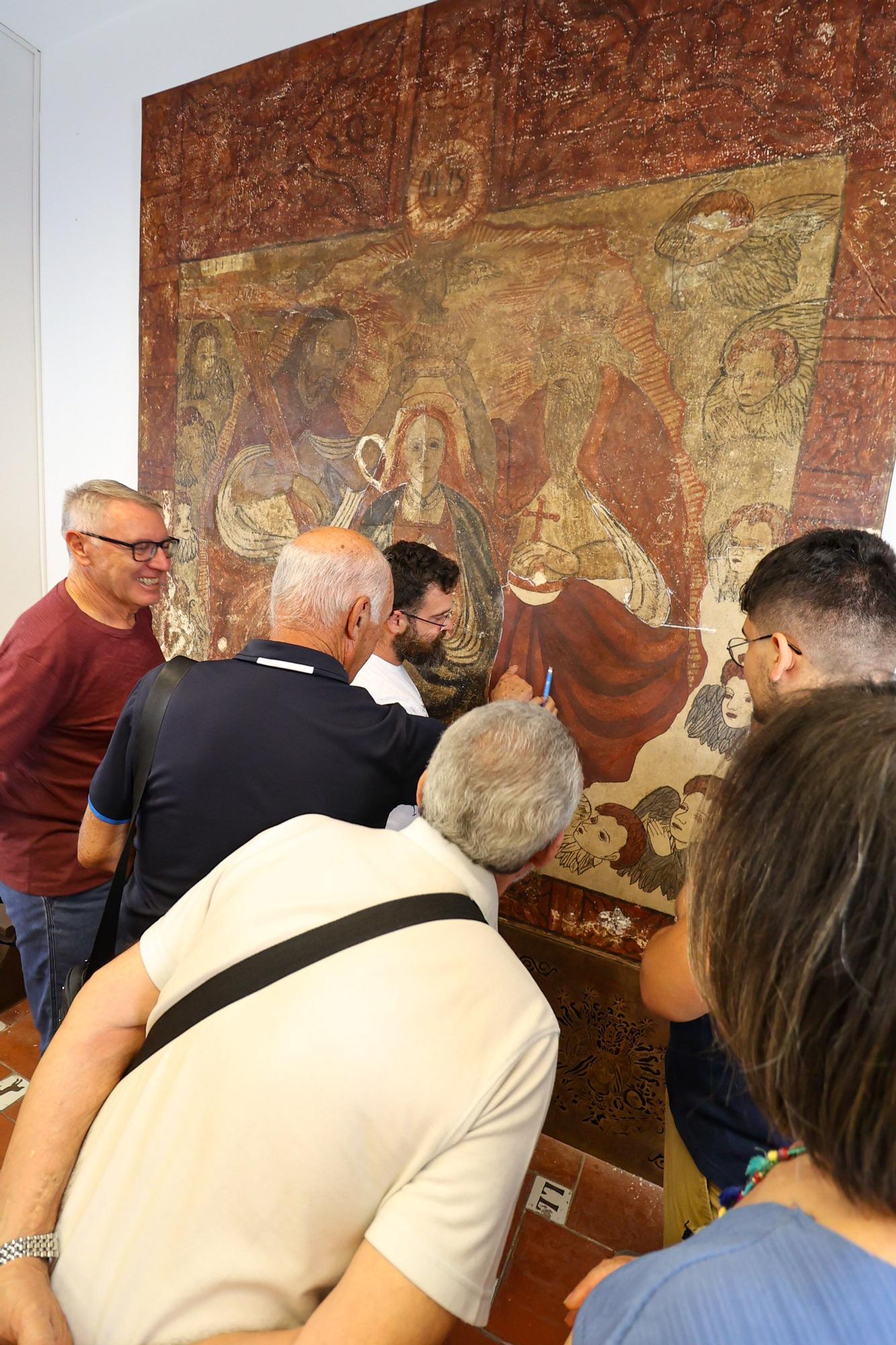 RESTAURACIÓN FRESCOS SIGLO XVI EN LA CASA GRAN DE IBI