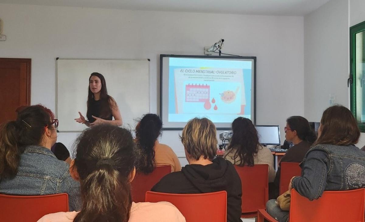 Una de las sesiones de educación afectiva y sexual en Lanzarote.