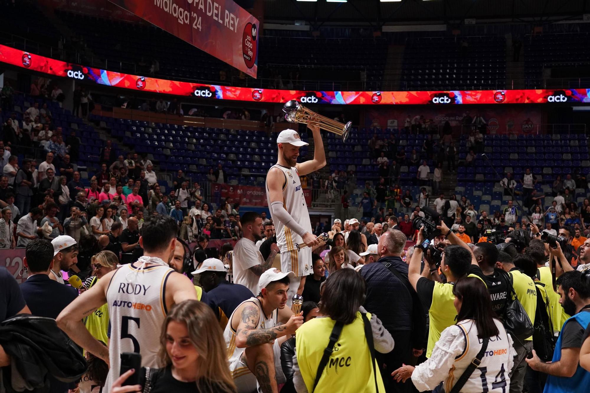 El Madrid, campeón de la Copa del Rey de Málaga