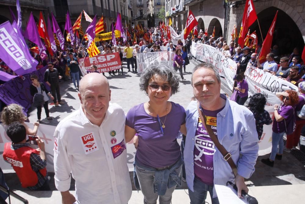 Manifestació a Girona