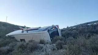 En el aire el arreglo de la carretera entre Almendricos y La Campana