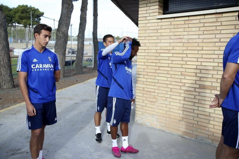 EL Zaragoza prepara el partido contra el Mirandés