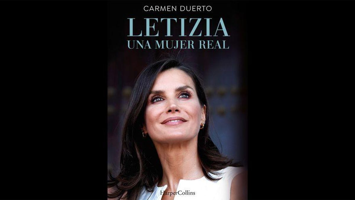 Portada del libro 'Letizia, una mujer real'.