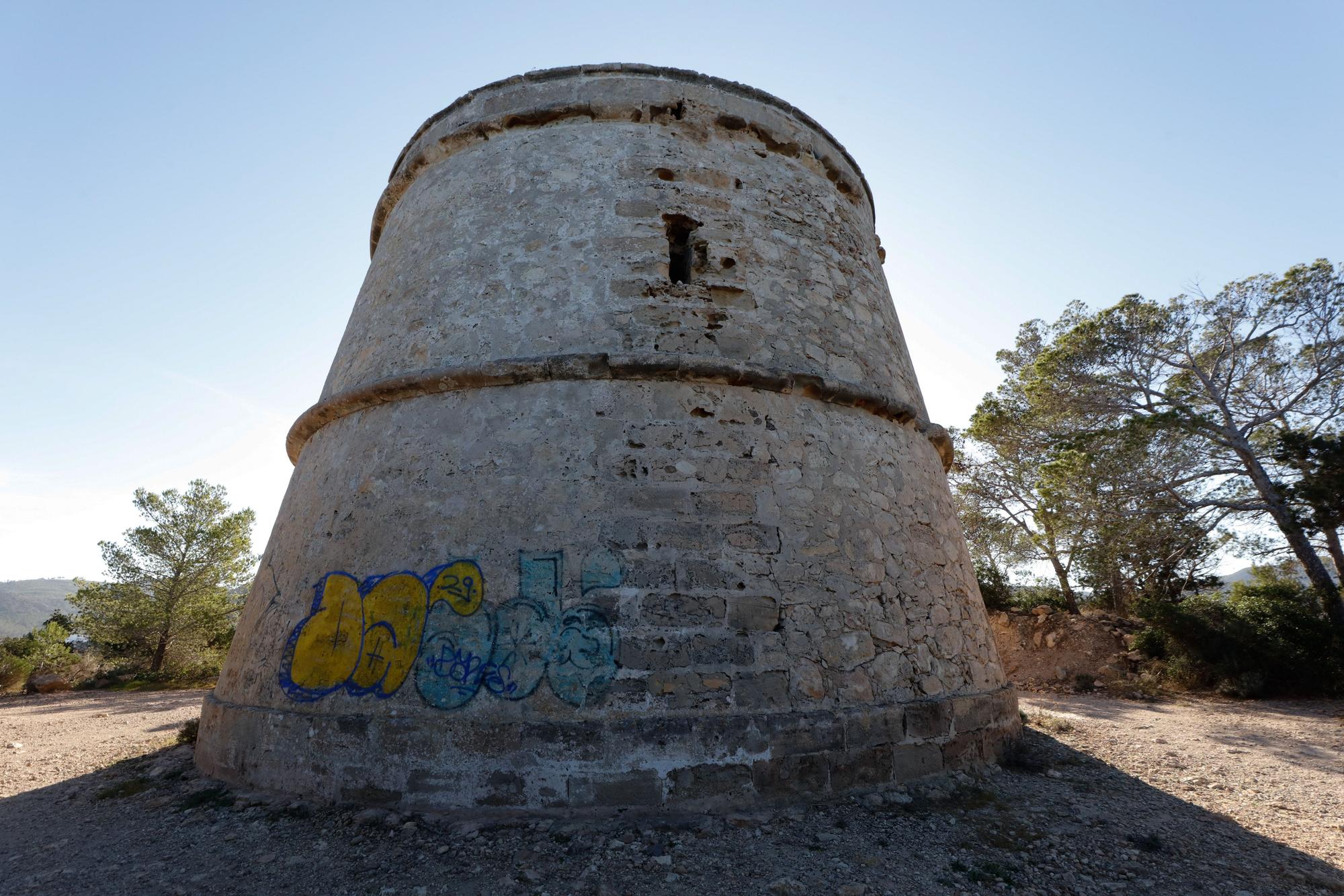 Torre de Portinatx en Ibiza