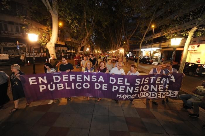 Los pensionistas toman la calle