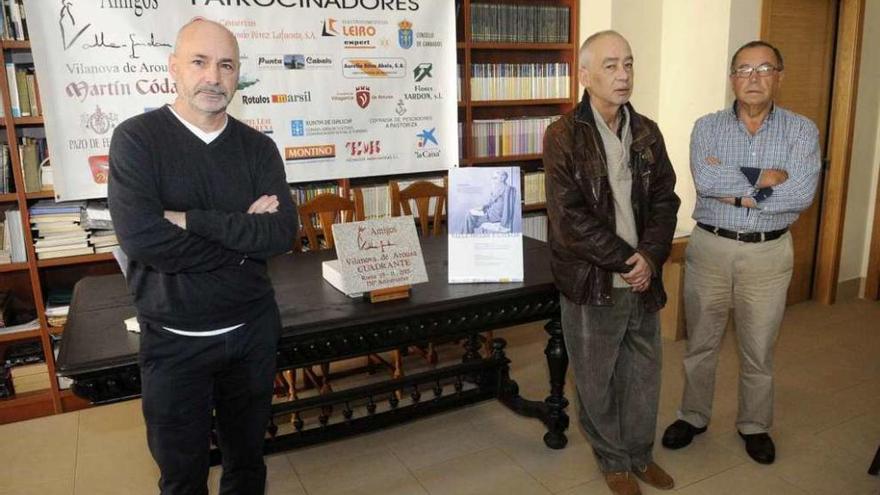 Presentación del simposio sobre Valle-Inclán que se va a celebrar en Roma la próxima semana. // N.P.