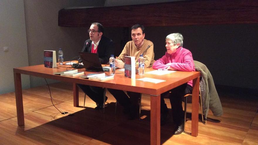 Molina, Lluch y Robles, en el acto.