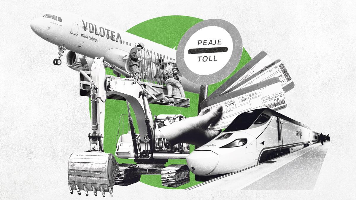 Semana negra en Asturias: 30.000 afectados por la crisis en trenes, vuelos y carreteras