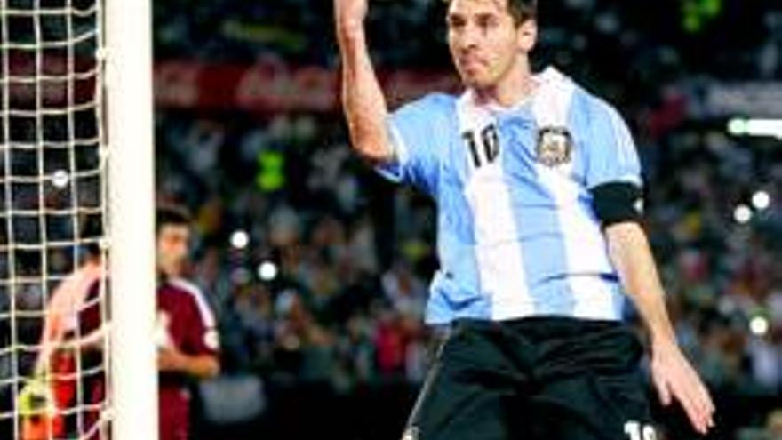 Messi y Argentina, sigue el idilio