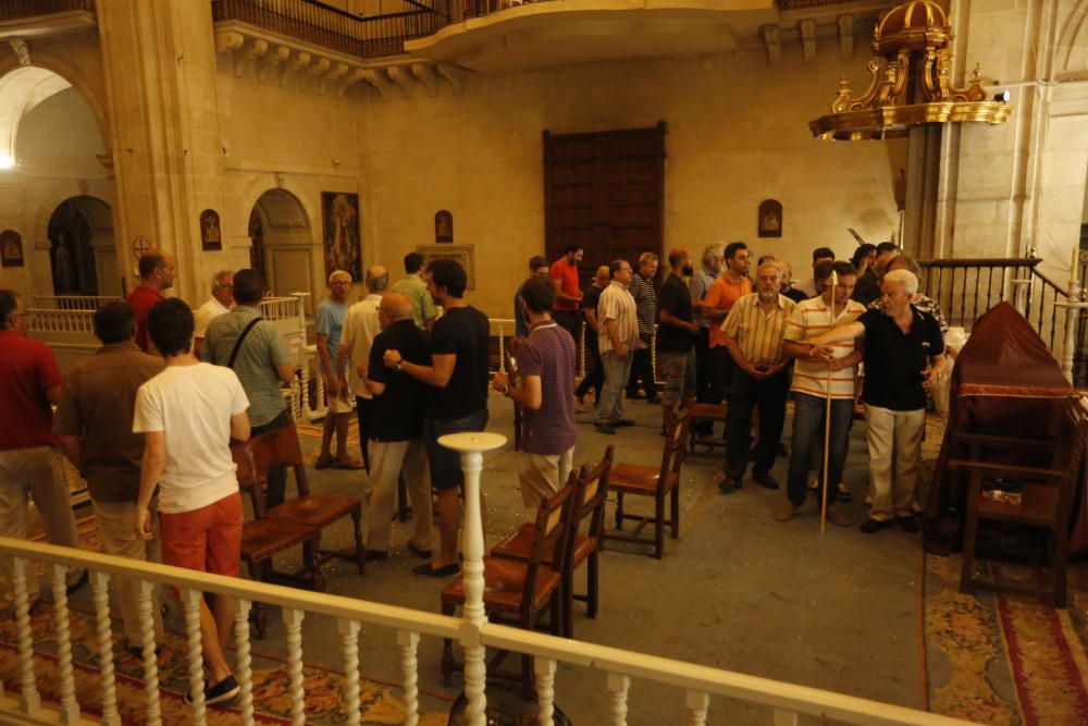 La Festa d''Elx envuelve ya Santa María