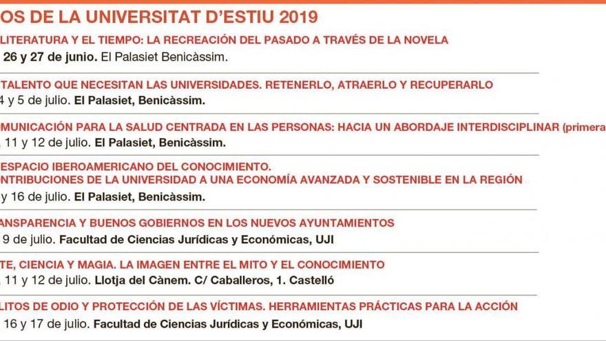 Expertos de toda Europa estrenarán la nueva Universitat d’Estiu de la UJI