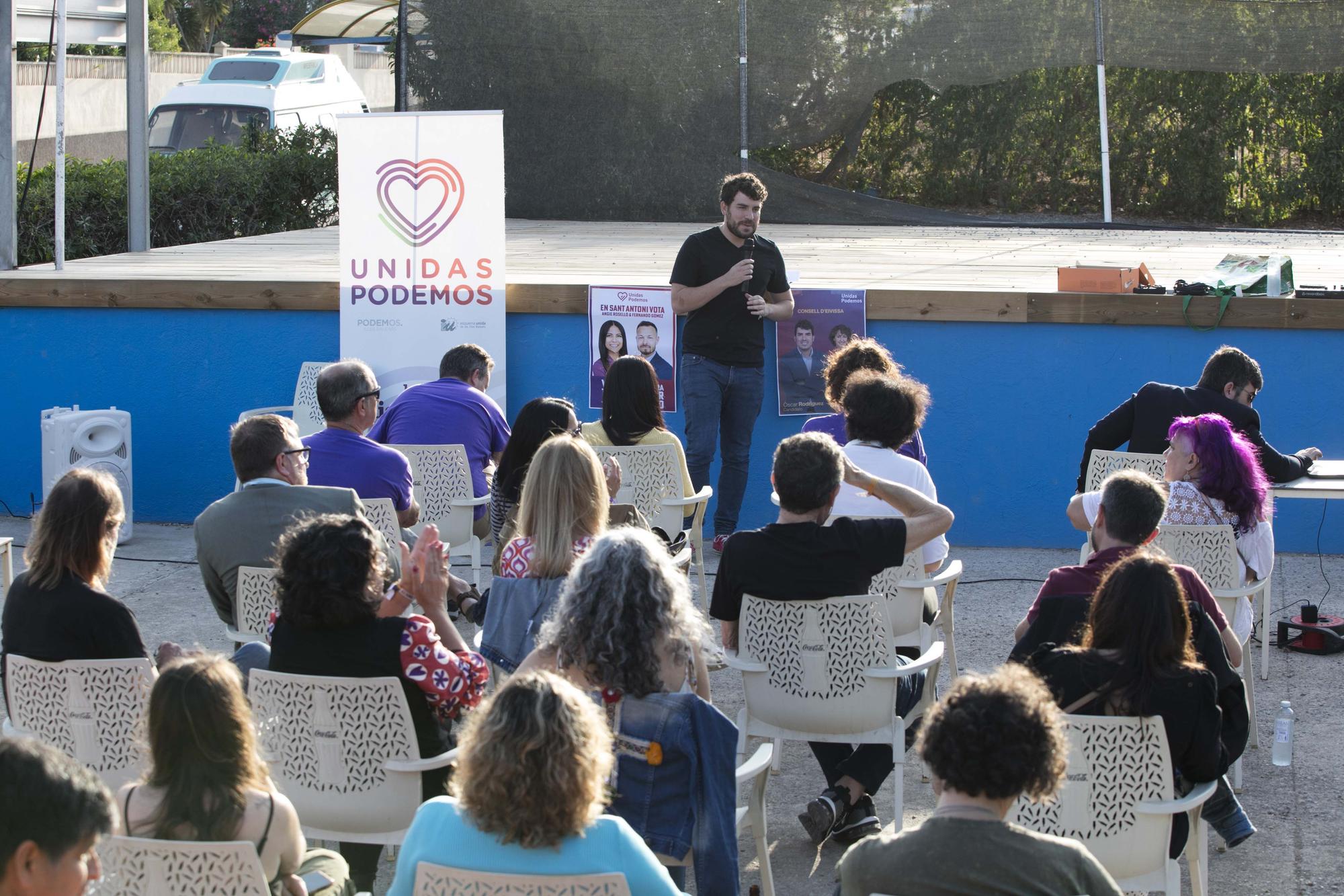 Galería de imágenes del mitin de cierre de campaña de Podemos en Ibiza