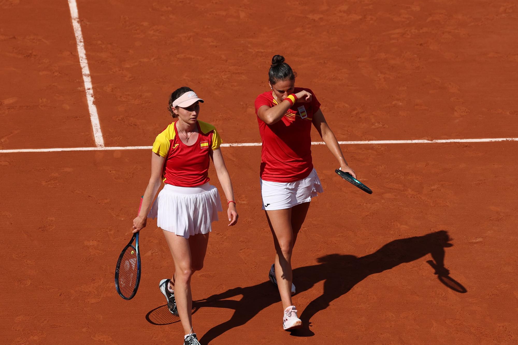 Tenis dobles femenino:  Bucsa -Sorribes VS Adreeva Shnaider