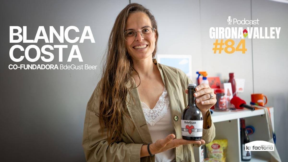 Blanca Costa, la creadora de la cervesa artesana BdeGust.