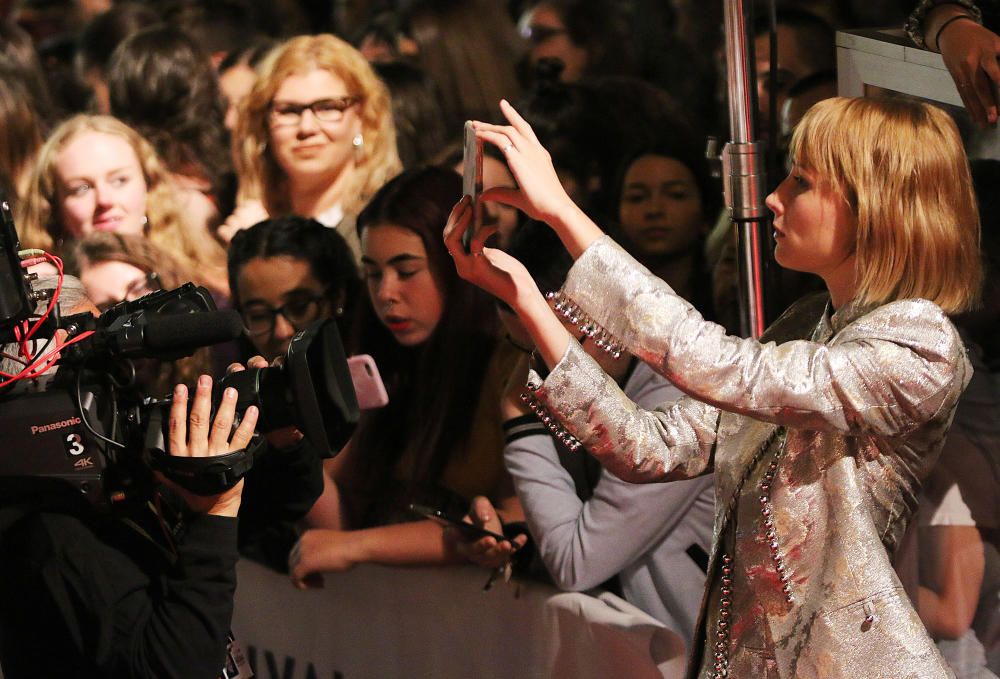 Alfombra roja de la gala del Premio Málaga