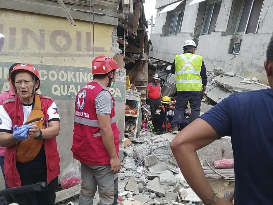 Al menos cuatro muertos por terremoto de 6,8 en el sur de Filipinas